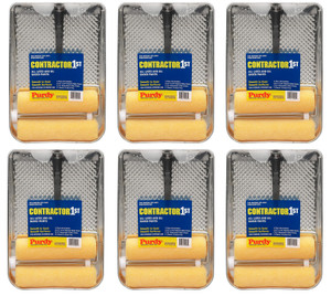 Genuine Purdy 6 Pack Contractor 1st 4-Piece Painting Kits 140810200-6PK Genuine Purdy 6 Pack Contractor 1st 4-Piece Painting Kits 140810200-6PK