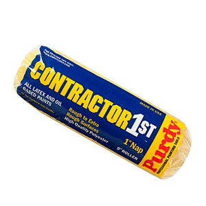 Genuine Purdy Contractor 1st 9" x 1" Nap Roller Cover 144688095 Genuine Purdy Contractor 1st 9" x 1" Nap Roller Cover 144688095