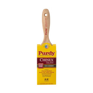Genuine Purdy Chinex Elite Sprig Flat 2-1/2" Paint Brush 144581925 Genuine Purdy Chinex Elite Sprig Flat 2-1/2" Paint Brush 144581925