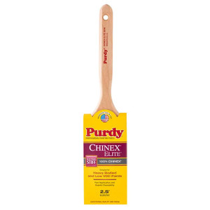 Genuine Purdy Chinex Elite Bow Flat 2-1/2" Paint Brush 144553025 - view 3