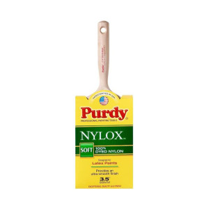 Genuine Purdy Nylox Mode Flat 3-1/2" Paint Brush 144228235 Genuine Purdy Nylox Mode Flat 3-1/2" Paint Brush 144228235