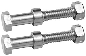 Oregon (2 Pack) 80-747 Snow Thrower Universal Shear Bolt 2 Length 5/16/18 Thread