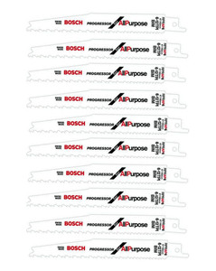 Bosch RPRAP6 (10 Pack) 6-Inch 6/12 TPI Wood Cutting Reciprocating Saw Blades # RPRAP6B-10PK Bosch RPRAP6 (10 Pack) 6-Inch 6/12 TPI Wood Cutting Reciprocating Saw Blades # RPRAP6B-10PK