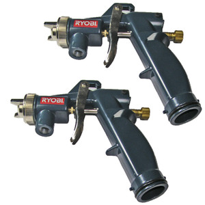 Ryobi 2 Pack Of Genuine OEM Replacement Spray Guns - 303304001-2PK