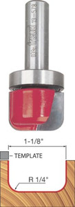 Freud 19-578 1/4" Radius Dish Carving Bit