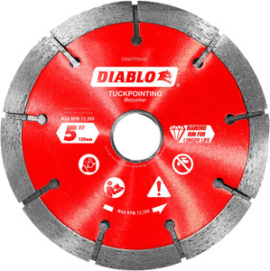 Diablo DMATP0500 5" Diamond Tuck Point Masonry Disc - view 3