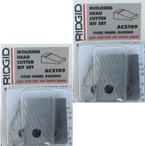 Ridgid Shaper PC Ogee Panel Raising Cutter (2 Pack) - AC2109-2PK - view 2