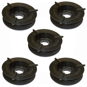 Poulan GLT770 Gas Trimmer (5 Pack) Replacement Yellow Spool - 530092734-5PK - view 2
