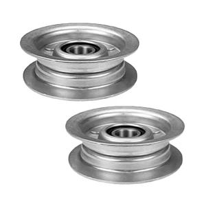 Rotary 2 Pack of Replacement 3-5/8 Inch Flat Idler Pulley for John Deere - 10741 - view 3