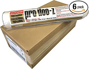 Wooster Genuine 14" Pro/Doo-Z 1/2" Nap 6-Pack Roller Cover - RR643-14-6PK - view 3
