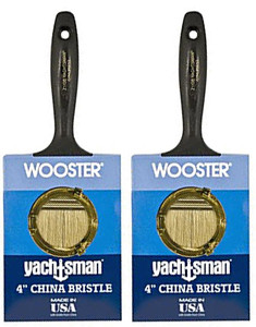 Wooster Genuine 4" Yachtsman Paintbrush 2-Pack, Z1120-4-2PK
