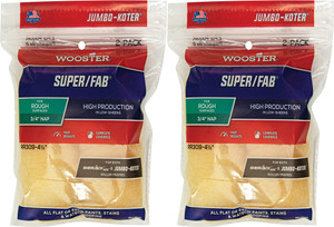 Wooster 4.5" Jumbo-Koter Super/Fab 3/4" Nap 2 Sets Of 2-Pack Roller Cover # RR309-4.5-2PK