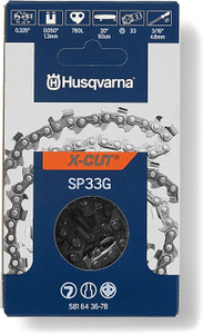 Husqvarna 3 Pack 20" X-CUT SP33G, .325" pitch, .050 gauge 78DL Chainsaw Chains - 581643678-3PK Husqvarna 3 Pack 20" X-CUT SP33G, .325" pitch, .050 gauge 78DL Chainsaw Chains - 581643678-3PK