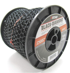 Echo Genuine Black Diamond 885ft Spool .095" (dia.) Trimmer Line, (2) Spools 330095073-2PK