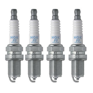 NGK 4 Pack of Genuine OEM (4644) Spark Plugs # BKR7EX-4PK