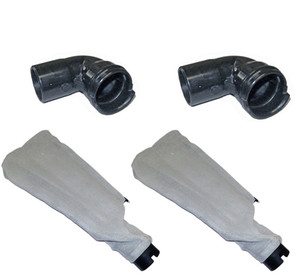 Bosch Miter Saw 2 Pack of Genuine OEM Dust Bag and Elbow Kits # COMBO00191 Bosch Miter Saw 2 Pack of Genuine OEM Dust Bag and Elbow Kits # COMBO00191