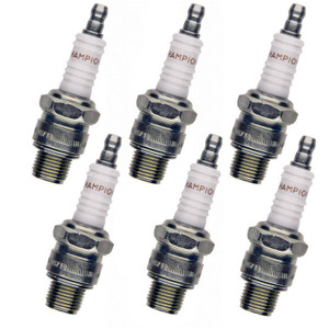 Champion 6 Pack of Genuine OEM (827S) Spark Plugs - L76V-6PK Champion 6 Pack of Genuine OEM (827S) Spark Plugs - L76V-6PK