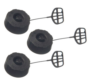 Husqvarna Craftsman Poulan 3 Pack Fuel Cap W/Retainer - 530014347-3PK Husqvarna Craftsman Poulan 3 Pack Fuel Cap W/Retainer - 530014347-3PK