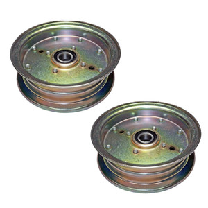 Husqvarna 2 Pack Of Genuine OEM Replacement Idler Pulleys - 539132728-2PK