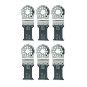 Fein 2 Pack of StarLock E-Cut Fine Reciprocating Saw Blades Pack for Metal, Aluminum and Hard Plastic - 1-1/8"x2" # 63502157270-2PK Fein 2 Pack of StarLock E-Cut Fine Reciprocating Saw Blades Pack for Metal, Aluminum and Hard Plastic - 1-1/8"x2" # 63502157270-2PK