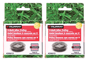 Murray 2 Pack 420613MA Backside Idler Pulley with 3-Inch Outside Diameter