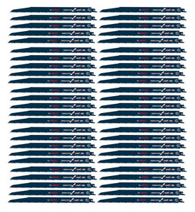 Bosch 50 Pack of Genuine OEM Replacement Reciprocating Saw Blades - RDN12VB-50pk Bosch 50 Pack of Genuine OEM Replacement Reciprocating Saw Blades - RDN12VB-50pk