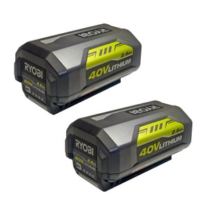 Ryobi 2 Pack of Genuine OEM Replacement Battery # 130186084-2PK Ryobi 2 Pack of Genuine OEM Replacement Battery # 130186084-2PK