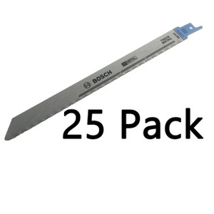 Bosch 25 Pack 9" x 14 TPI Metal Reciprocating Saw Blades - RM914-25PK Bosch 25 Pack 9" x 14 TPI Metal Reciprocating Saw Blades - RM914-25PK