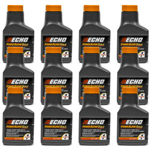 Echo 12 Pack of Genuine OEM Power Blend Ultimate 2-Stroke Oil # 6450001-12PK Echo 12 Pack of Genuine OEM Power Blend Ultimate 2-Stroke Oil # 6450001-12PK