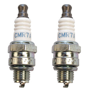 NGK 2 Pack of Genuine OEM Replacement Spark Plugs - CMR7A-2PK - view 3
