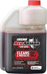 Echo Red Armor 2-Stroke Engine Oil 50:1 16 oz Bottle, 12 Pack - 6550006 Echo Red Armor 2-Stroke Engine Oil 50:1 16 oz Bottle, 12 Pack - 6550006