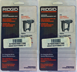 Ridgid R250SFA Finish Nailers Driver Maintenance Kits # 079003001700-2PK Ridgid R250SFA Finish Nailers Driver Maintenance Kits # 079003001700-2PK