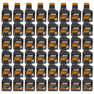 ECHO 48 Pack of Genuine OEM Power Blend Ultimate 2-Stroke Oil # 6450001-48PK