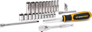 Gearwrench Genuine OEM 26 Piece 1/4" Drive 6 Point Standard SAE Mechanics Tool Set - 80312DD Gearwrench Genuine OEM 26 Piece 1/4" Drive 6 Point Standard SAE Mechanics Tool Set - 80312DD
