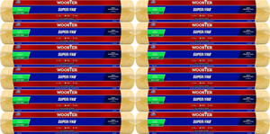 Wooster Genuine 18" Super/Fab 3/4" Nap Roller Cover 12-Pack, R241-18-12PK