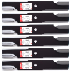 Oregon 6 Pack of Genuine OEM Replacement Mower Blades # 91-620X-6PK