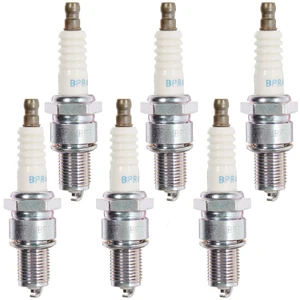 NGK 6 Pack of Genuine OEM Replacement Spark Plugs - BPR4ES-6PK