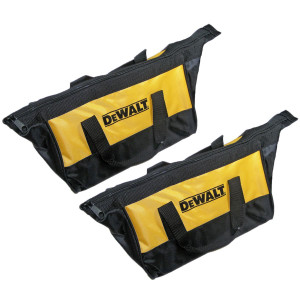 (2-Pack) Dewalt Geuine OEM  15x11x9 Ballistic Nylon Tool Bag NA705140-2PK