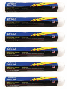 Wooster Genuine 18" Painter's Solution 3/4" Nap Roller Cover 6-Pack, R578-18-6PK