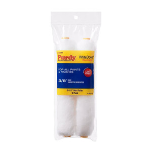 Genuine Purdy White Dove Wire Mini 6-1/2" x 3/8" Nap 2 Pack Roller Covers 14G605062