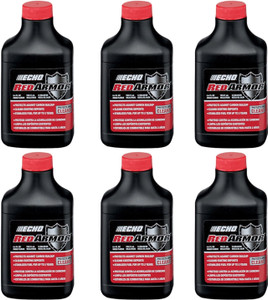 6 Pack of Echo Red Armor 2-Stroke Engine Oil 6.4 oz Bottle 50:1 Mix for 2.5 Gallons 6550025S-6PK