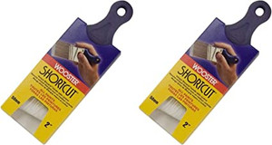 Wooster Genuine 2" Shortcut Angle Counter Paintbrush 2-Pack, Q3211-2-2PK