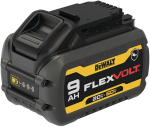 DEWALT DCB609G 20V/60V MAX FLEXVOLT Oil-Resistant 9 Ah Battery - view 3