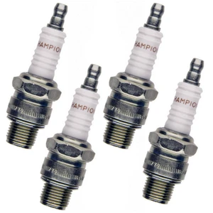 Champion 4 Pack of Genuine OEM (827S) Spark Plugs - L76V-4PK
