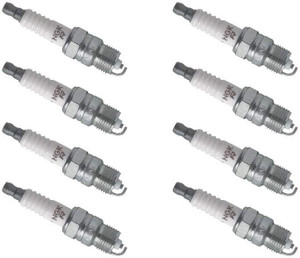 NGK 8 Pack of Genuine OEM Replacement Spark Plugs - TR5-8PK