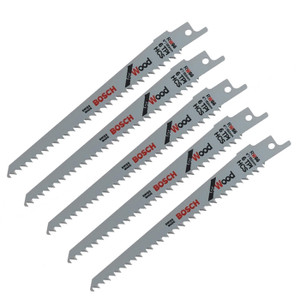 Bosch 5 Pack 6-Inch 6 TPI Reciprocating Saw Blades - RW66-5PK Bosch 5 Pack 6-Inch 6 TPI Reciprocating Saw Blades - RW66-5PK