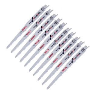 Bosch 10 Pack of 9 Inch 5/8 TPI Reciprocating Saw Blades - RSN9V-10PK