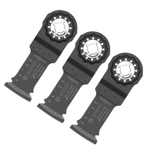 Bosch 3 Pack of 1-1/4 Inch Starlock Multi-Tool Bi-Metal Blades - OSL114F-3 Bosch 3 Pack of 1-1/4 Inch Starlock Multi-Tool Bi-Metal Blades - OSL114F-3