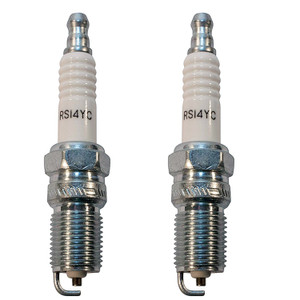 Champion 2 Pack of Genuine OEM (408S) Spark Plugs - RS14YC-2PK