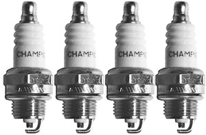 Champion RCJ4-4PK Copper Plus Small Engine Spark Plug Stock - 893 (4 Pack)